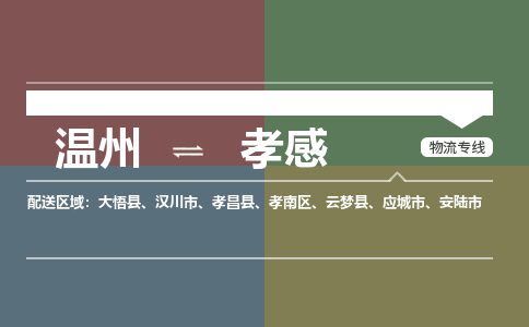 温州到孝感物流专线