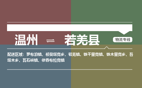 温州到若羌县物流专线